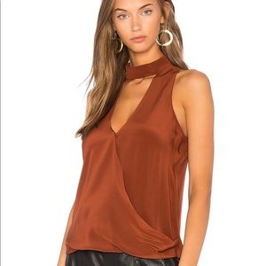 Amanda Uprichard Benson Top in Harvest P